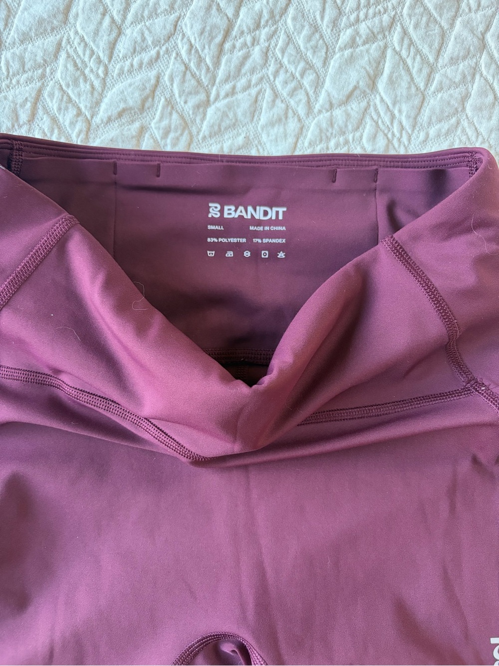 Bandit Shorts 5”-Deep Plum - Picture 2 of 4